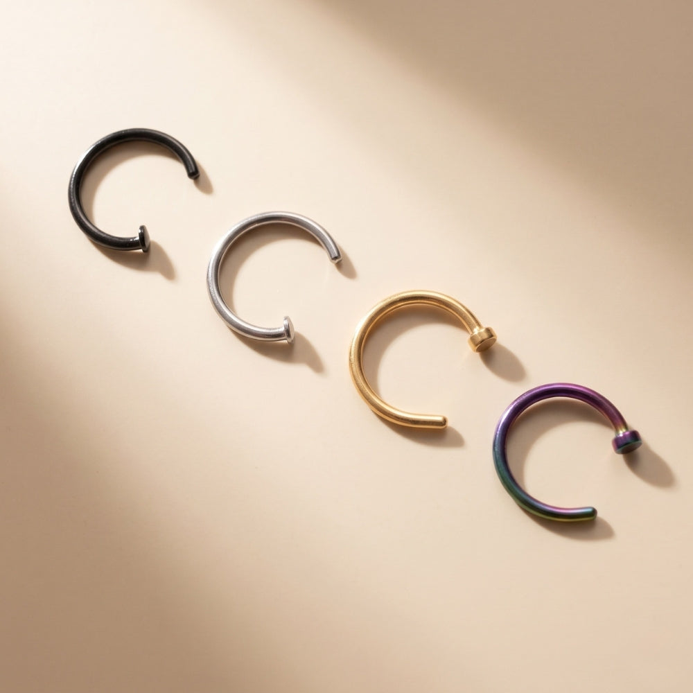 จิวจมูกทรง hook | Loop Hook Clip