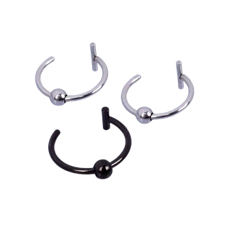 จิวจมูกแบบไม่ต้องเจาะ ทรง hookลูกตุ้ม | Hook Nose Cuff Drop Detail