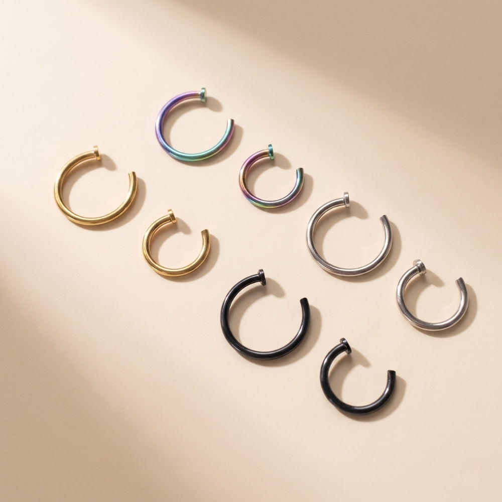 จิวจมูกทรง hook | Loop Hook Clip