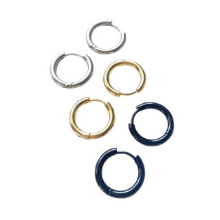 ต่างหู ห่วงทรงมน | Loop Hoop Earrings
