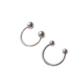 จิวจมูกเจาะจริง ทรงเกือกม้า | Horseshoe Piercing