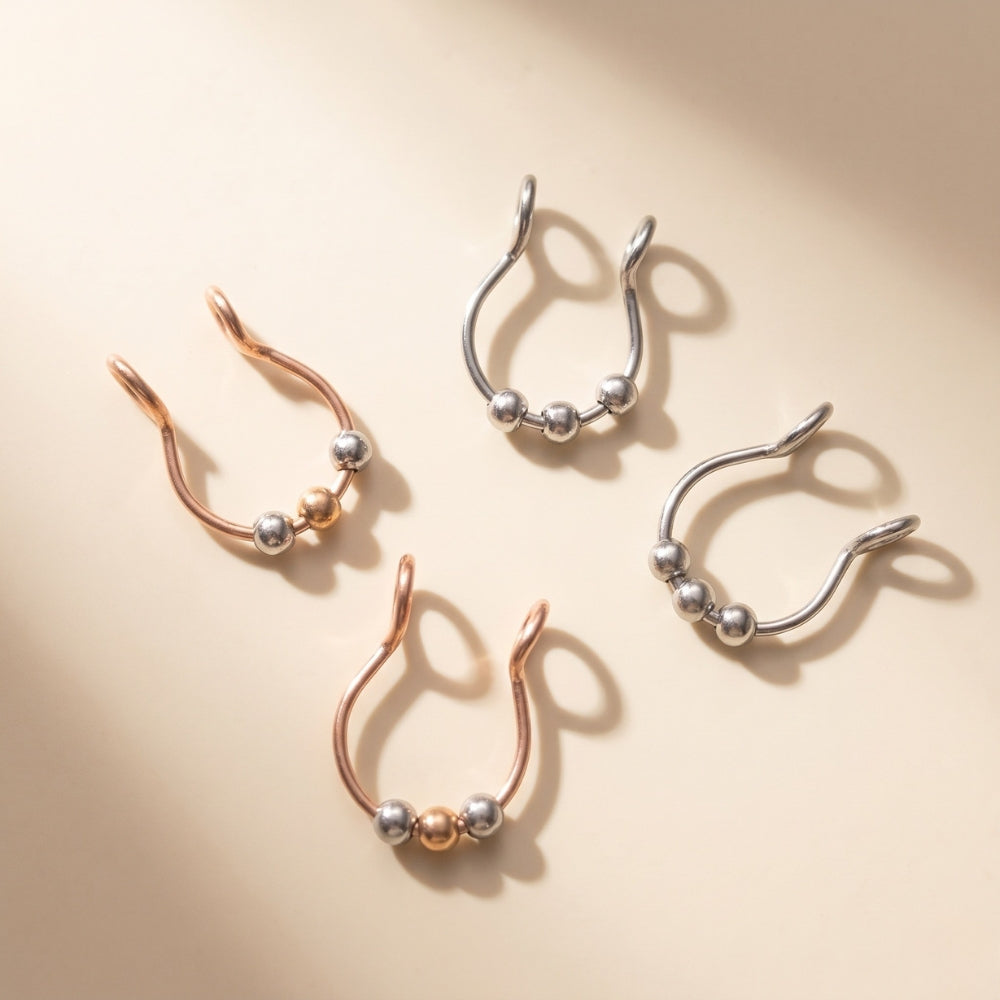 จิวจมูกแบบไม่ต้องเจาะ ทรงเกือกม้า | Bloom Horseshoe Nose Cuff