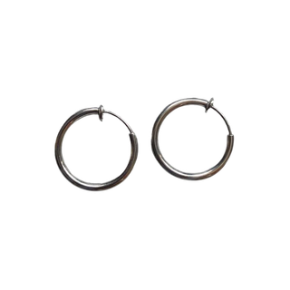 ต่างหูแบบไม่ต้องเจาะ ทรงห่วง | Loop Classic Hoop Clip