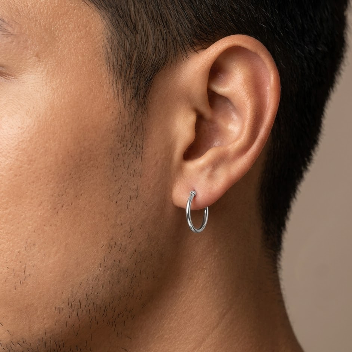 ต่างหูแบบไม่ต้องเจาะ ทรงห่วง | Loop Classic Hoop Clip