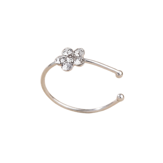 จิวจมูกแบบไม่ต้องเจาะ ทรงดอกไม้ | Bloom Mini Flower Nose Cuff