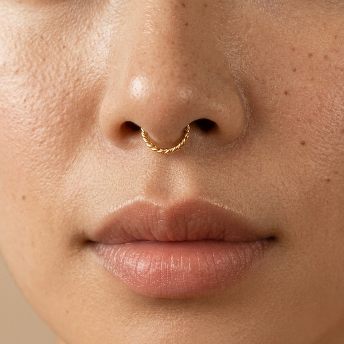 จิวจมูกแบบไม่ต้องเจาะ ทรงเกลียว | Flow Spiral Nose Cuff
