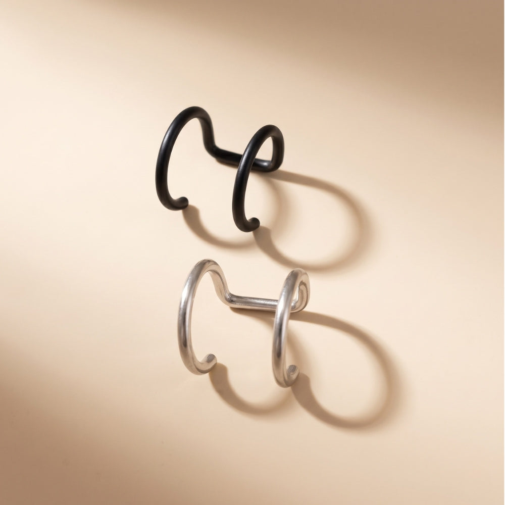 จิวหูแบบไม่ต้องเจาะ ทรง ear cuff | Loop Ear Cuff