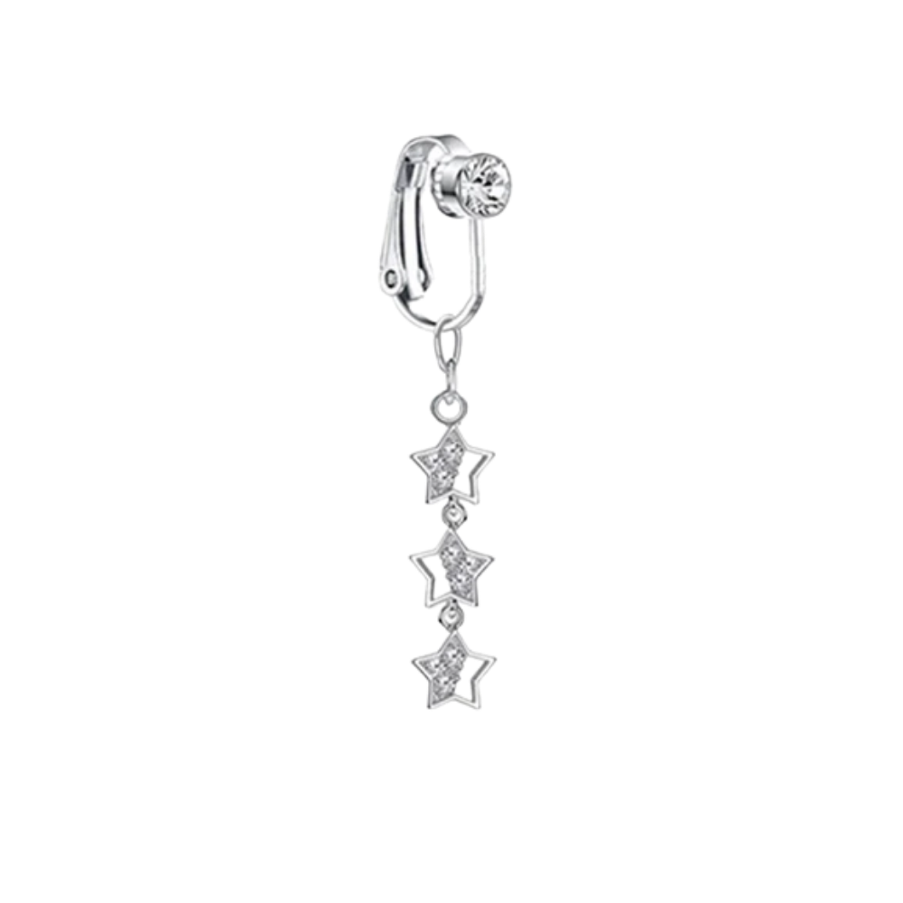 จิวสะดือแบบหนีบ จี้ดีเทล | Clip-on Belly Dangle Jewelry Multi Design
