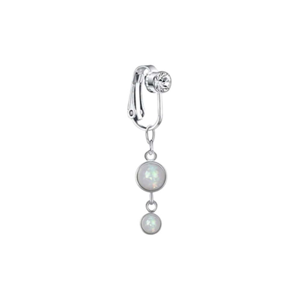 จิวสะดือแบบหนีบ จี้ดีเทล | Clip-on Belly Dangle Jewelry Multi Design