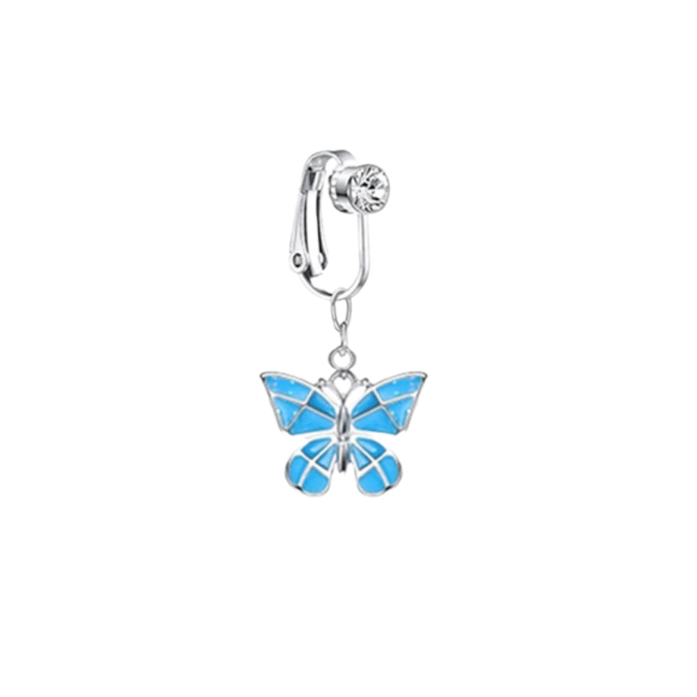 จิวสะดือแบบหนีบ จี้ดีเทล | Clip-on Belly Dangle Jewelry Multi Design