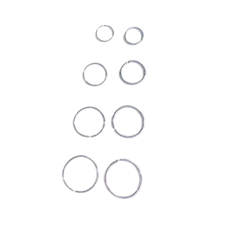 จิวแบบเจาะ ทรงห่วง | Plain Flex Hoop Piercing
