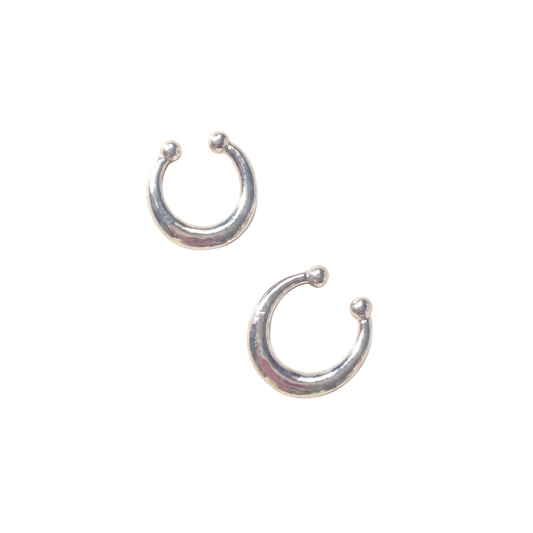 จิวจมูกแบบหนีบ ทรงเกือกม้า | Plain Horseshoe Nose Cuff No Piercing Needed
