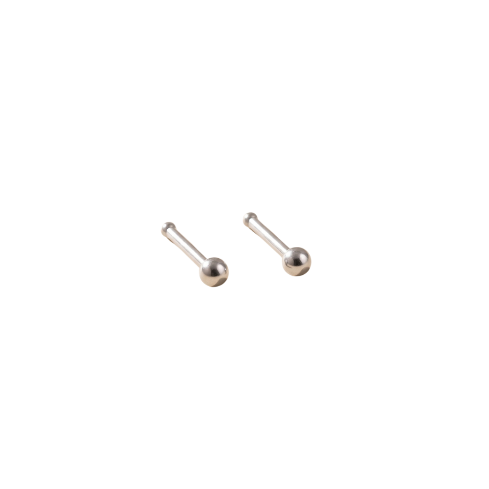 จิวจมูกก้านบอล | Ball Stud Nose Piercing