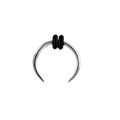 จิวแบบเจาะ ทรงเกือกม้าปลายแหลม | Edge Horseshoe Piercing Spike Ends