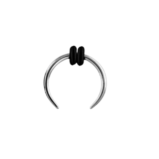จิวแบบเจาะ ทรงเกือกม้าปลายแหลม | Edge Horseshoe Piercing Spike Ends