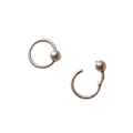 จิวห่วงลูกตุ้มแบบล็อค | Bead Hoop Piercing — Secure Fit